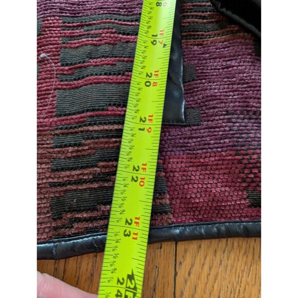 Christopher & Banks Womens Jacket Size XL Multicolor Patchwork Zipper Closure - Picture 9 of 9